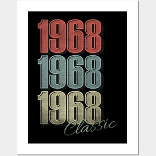 1968 Classic 50 Years Old Posters and Art